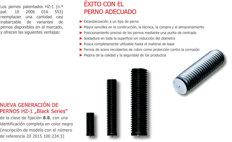 www.srm-technology.eu - universal weld studs HZ-1