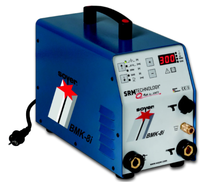 www.srm-technology.eu - The single-phase BMK-8i stud welder ideal for mobile use